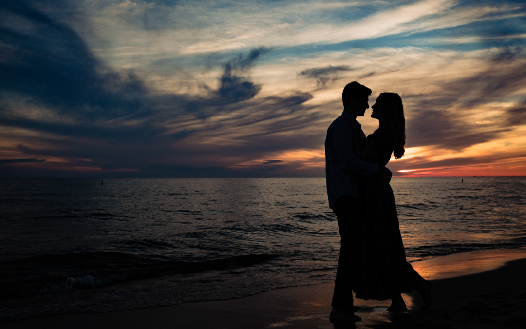 Rosy Mound Park and Grand Haven Beach | Engagement Session